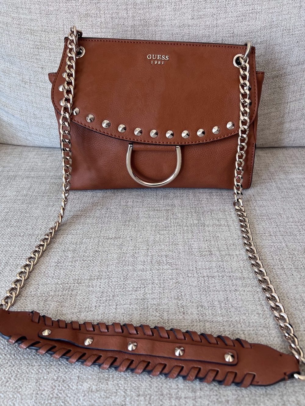 Guess Studded Crossbody Purse - Picture 2 of 6